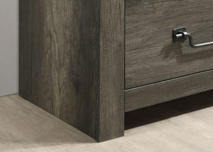 Furniture of America - Britonale 5 Pc. Queen Bedroom Set w/ Chest in Rustic Gray - FM7218GY-Q-5PC-CHEST View 4