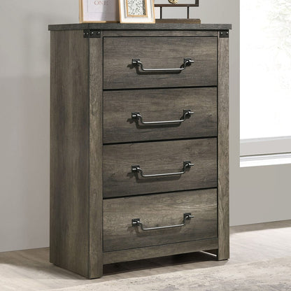 Furniture of America - Britonale Chest in Rustic Gray - FM7218GY-C View 1
