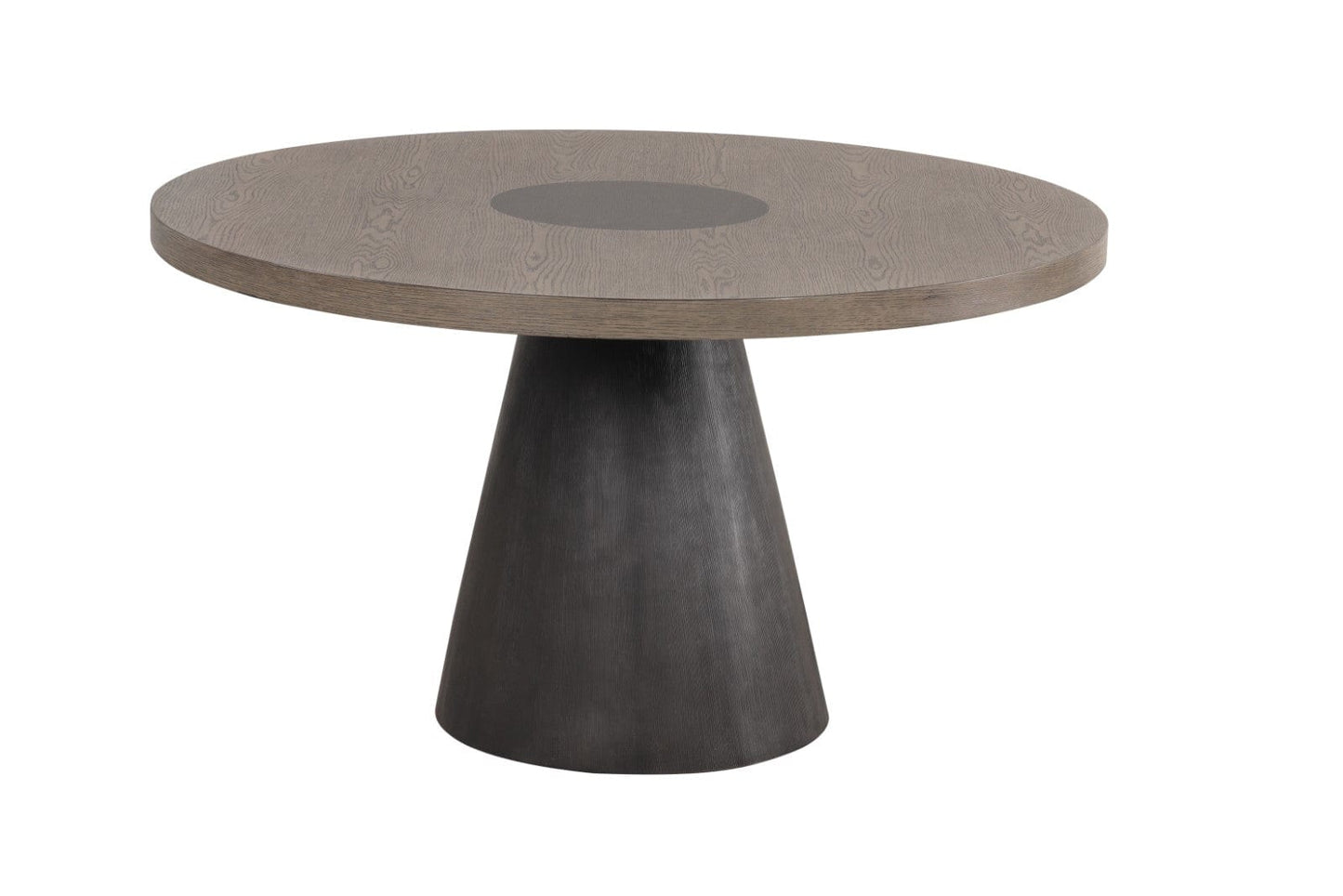 Furniture of America - Broager Round Table in Rustic Oak/Dark Walnut - FM3331DB-RT-TABLE View 1