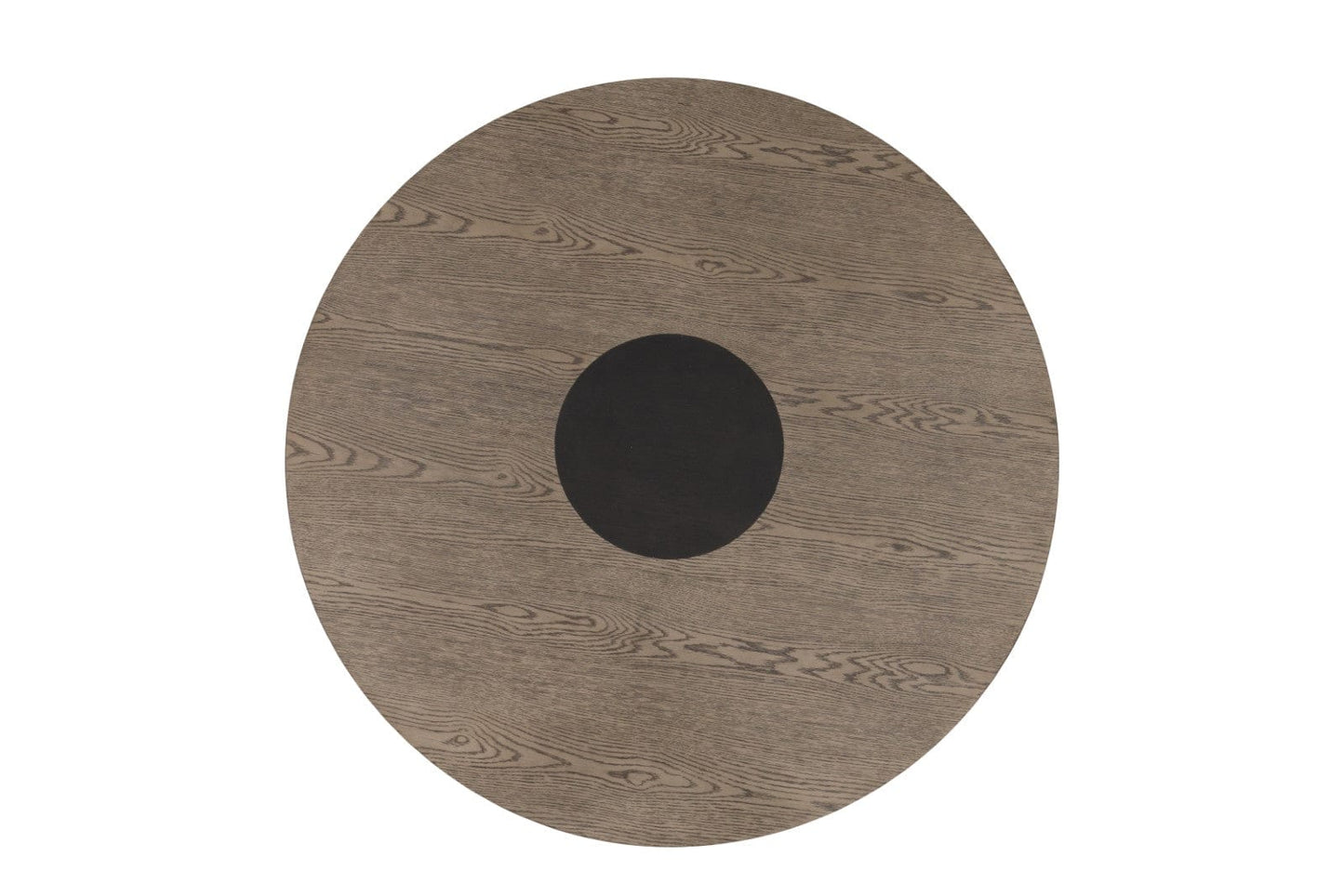 Furniture of America - Broager Round Table in Rustic Oak/Dark Walnut - FM3331DB-RT-TABLE View 2