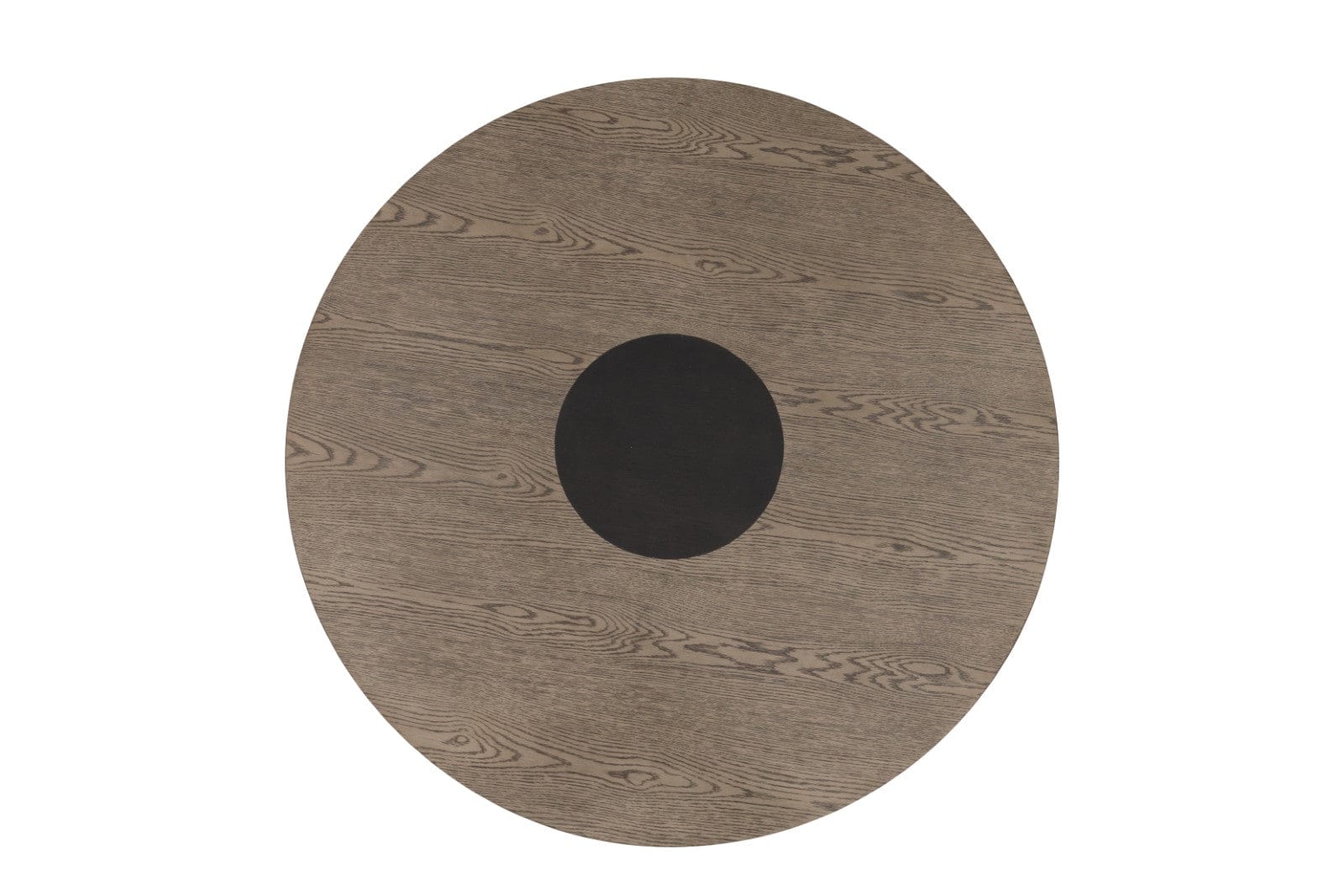 Furniture of America - Broager Round Table in Rustic Oak/Dark Walnut - FM3331DB-RT-TABLE View 2