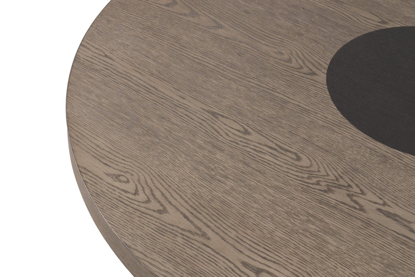 Furniture of America - Broager Round Table in Rustic Oak/Dark Walnut - FM3331DB-RT-TABLE View 3