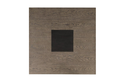 Furniture of America - Broager Square Table in Rustic Oak/Dark Walnut - FM3331DB-ST-TABLE View 3