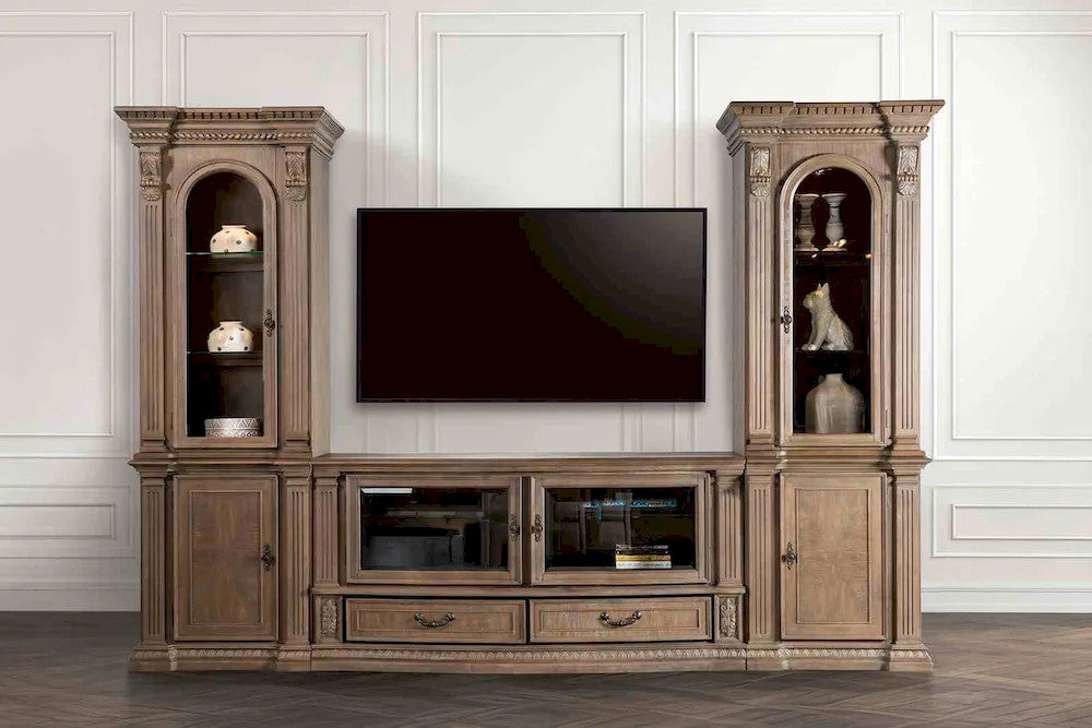 Furniture of America - Bromoak - Console Base - FM5418AK-TV view 1
