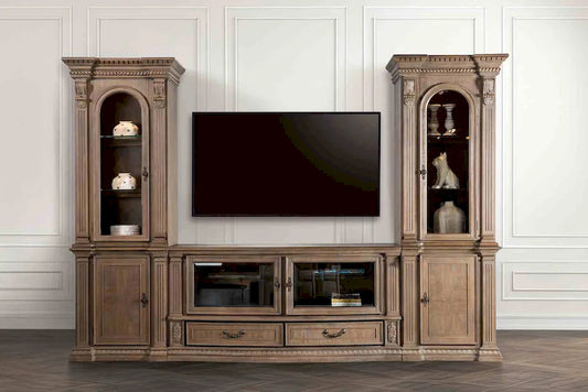 Furniture of America - Bromoak - Console Base - FM5418AK-TV view 1
