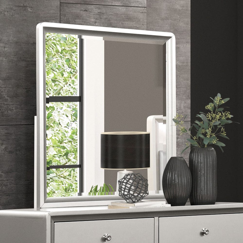 Furniture of America - Bryne Mirror in Champagne - FM7170CPN-M View 1