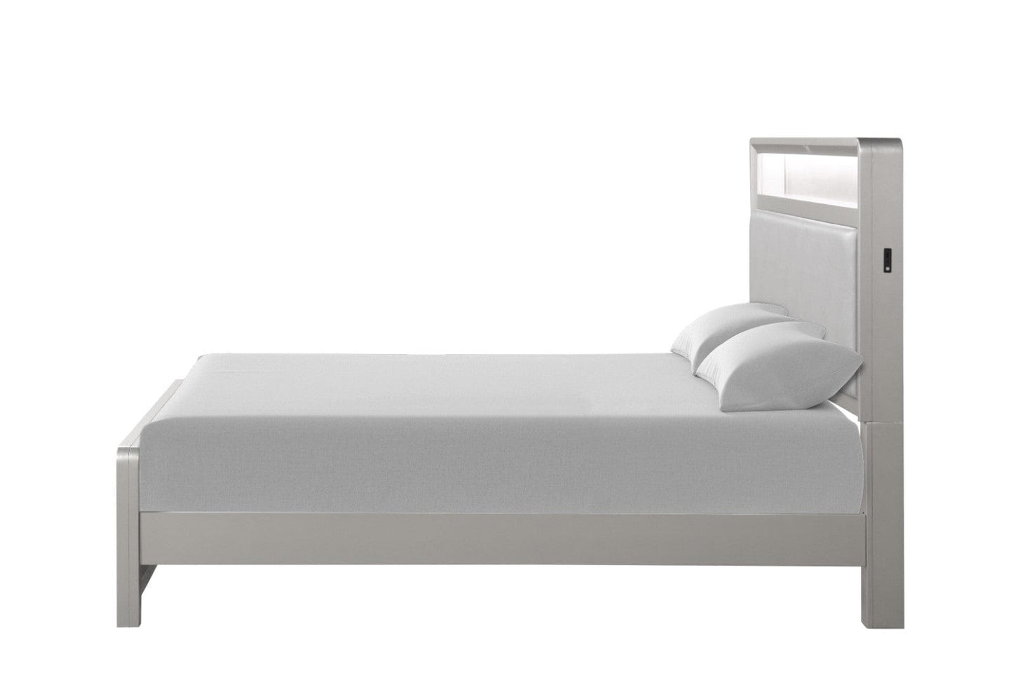 Furniture of America - Bryne Twin Bed in Champagne - FM7170CPN-T-BED View 2