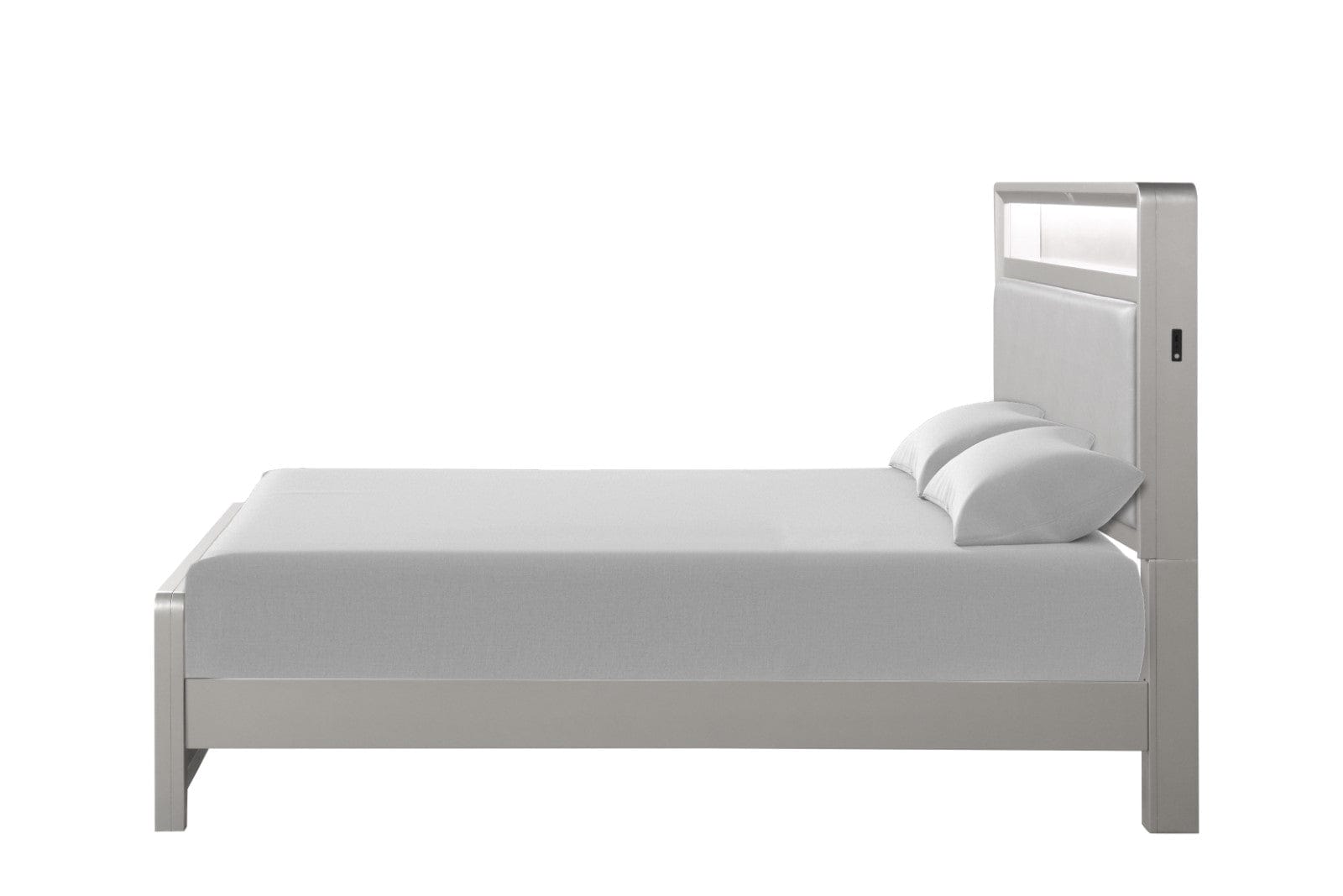 Furniture of America - Bryne Twin Bed in Champagne - FM7170CPN-T-BED View 2