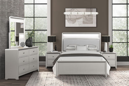 Furniture of America - Bryne Twin Bed in Champagne - FM7170CPN-T-BED View 3