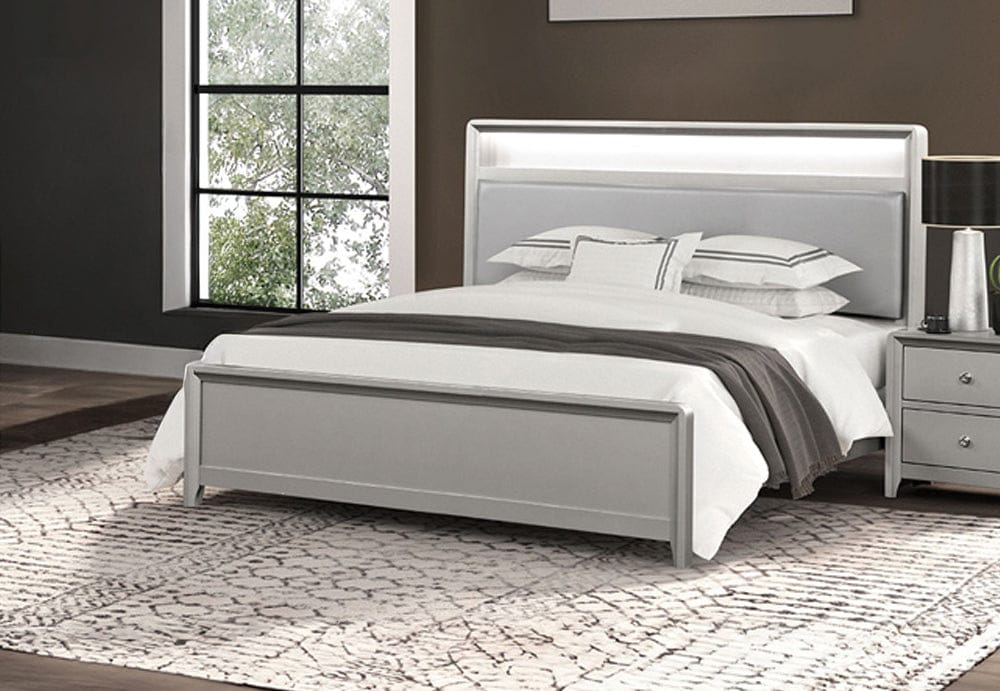 Furniture of America - Bryne Twin Bed in Champagne - FM7170CPN-T-BED View 4