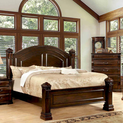 Furniture of America - Burleigh - Cal.King Bed, Cherry - CM7791CK-BED view 1