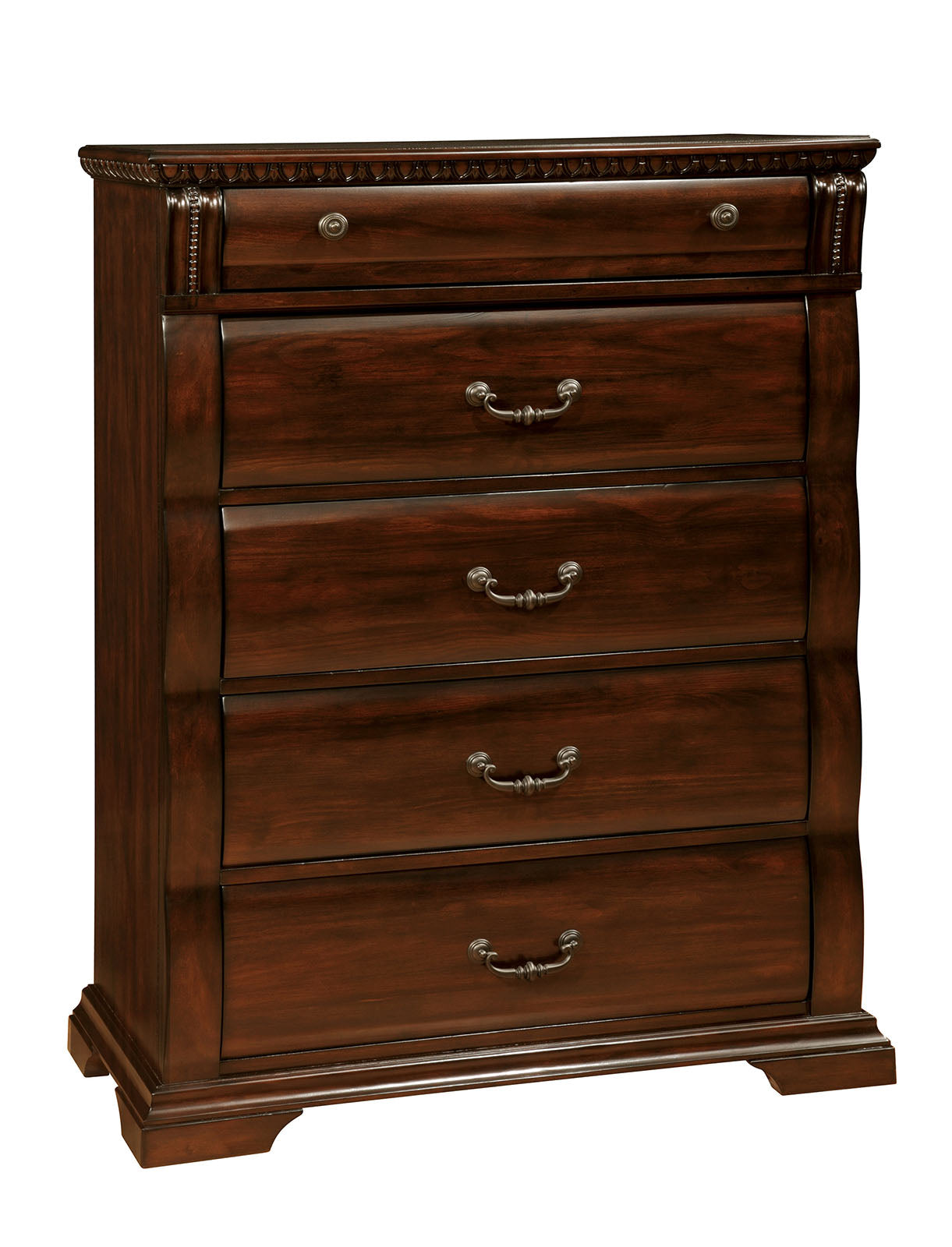 Furniture of America - Burleigh Chest in Cherry - CM7791C View 1