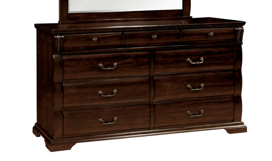 Furniture of America - Burleigh Dresser in Cherry - CM7791D View 1