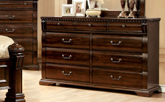 Furniture of America - Burleigh Dresser in Cherry - CM7791D View 2