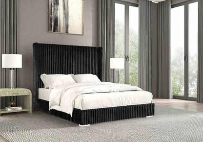 Furniture of America - Cadwell - E.King Bed, Black - FM7120BK-EK view 1