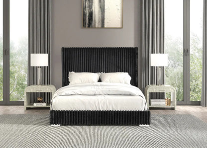 Furniture of America - Cadwell - E.King Bed, Black - FM7120BK-EK view 2