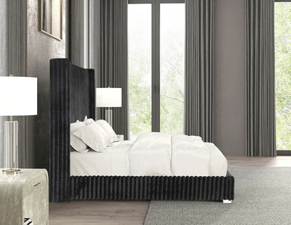 Furniture of America - Cadwell - E.King Bed, Black - FM7120BK-EK view 3