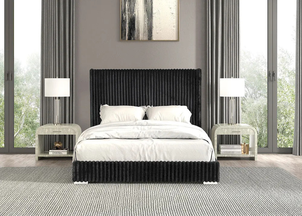 Furniture of America - Cadwell - Full Bed, Black - FM7120BK-F view 2