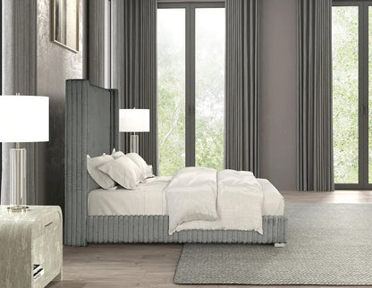 Furniture of America - Cadwell - Full Bed, Gray - FM7120GY-F view 3