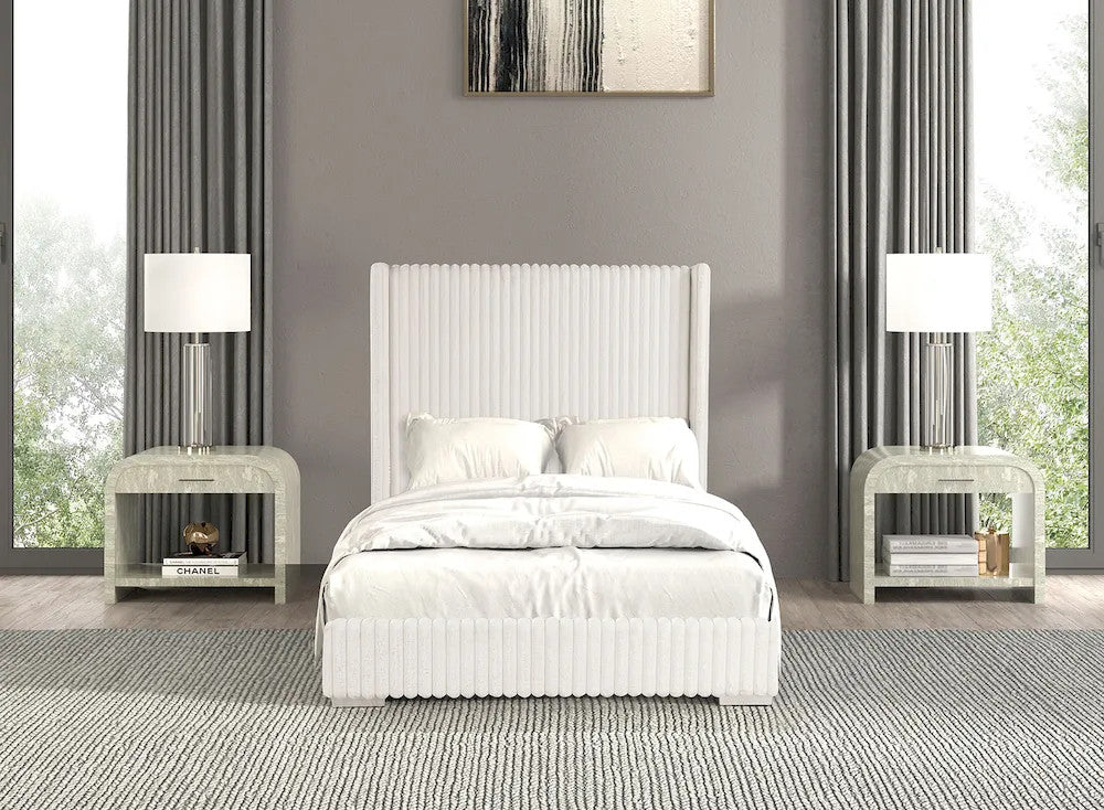 Furniture of America - Cadwell - Full Bed, White - FM7120WH-F view 2