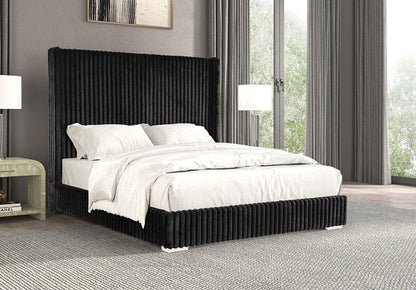 Furniture of America - Cadwell Twin Bed in Black - FM7120BK-T View 1