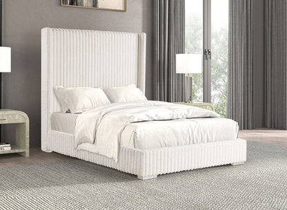 Furniture of America - Cadwell Twin Bed in White - FM7120WH-T View 1