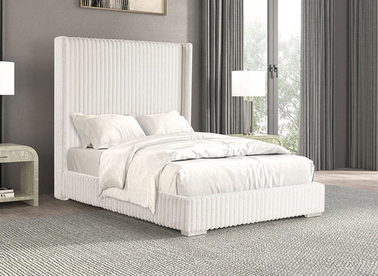 Furniture of America - Cadwell Twin Bed in White - FM7120WH-T View 1