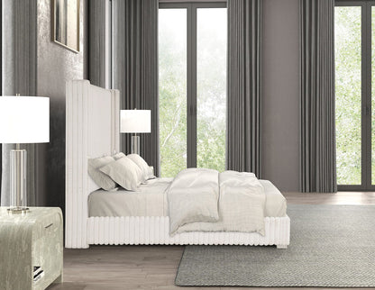 Furniture of America - Cadwell Twin Bed in White - FM7120WH-T View 3