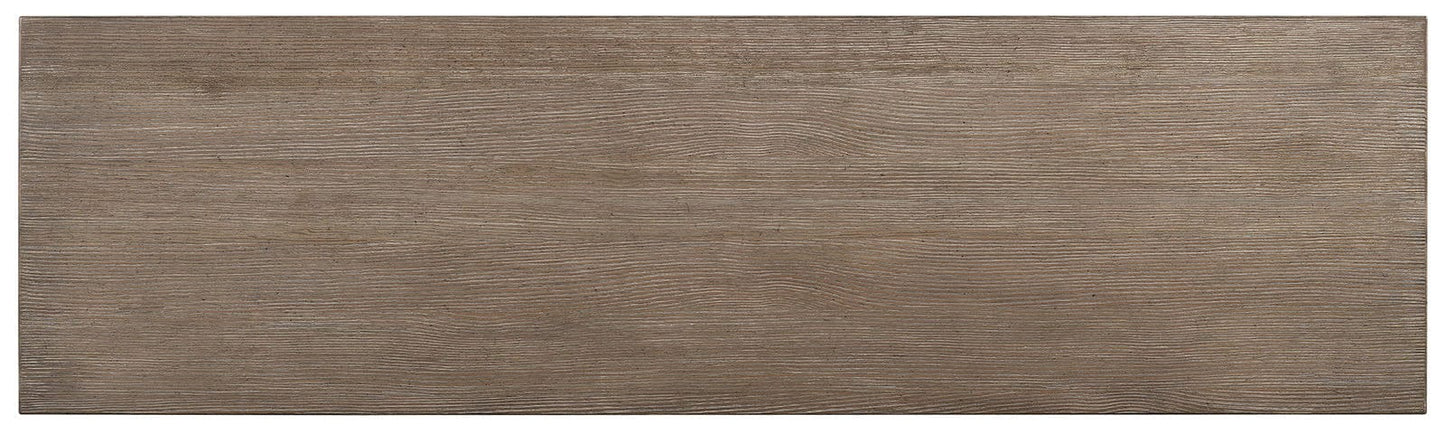 Furniture of America - Caerleon 3 Pc. Counter Ht. Table Set in Wire-Brushed Gray/Gray - CM3474GY-PT-3PK View 3
