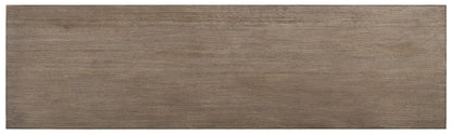 Furniture of America - Caerleon 3 Pc. Counter Ht. Table Set in Wire-Brushed Gray/Gray - CM3474GY-PT-3PK View 3