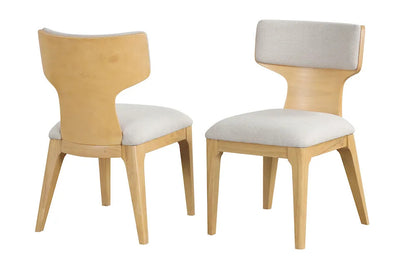 Furniture of America - Caerwys - 6 Pc. Dining Table Set - Natural - FM34004NT-T-7PC view 5