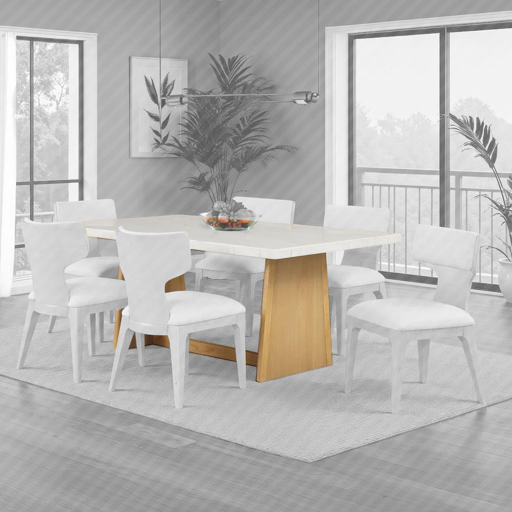 Furniture of America - Caerwys - Dining Table, Natural - FM34004NT-T-TABLE view 1