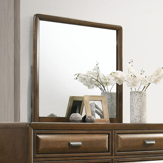 Furniture of America - Caerwys Mirror in Brown - FM7231BR-M View 1