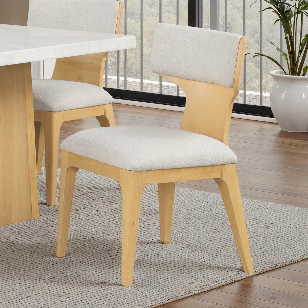 Furniture of America - Caerwys - Side Chair (Set of 2), Natural - FM34004NT-SC-2PK view 1