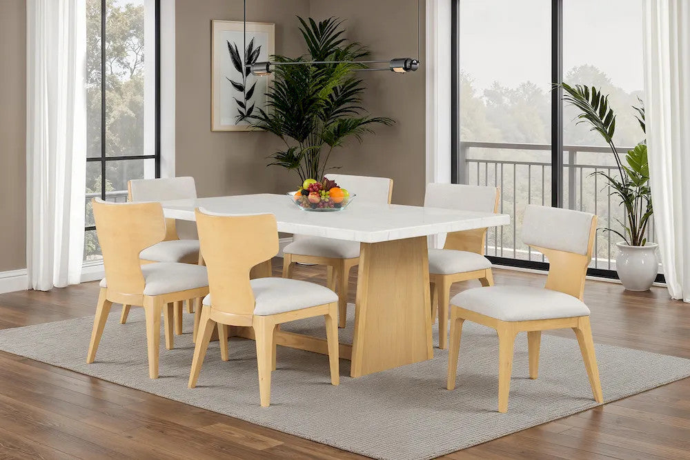 Furniture of America - Caerwys - Side Chair (Set of 2), Natural - FM34004NT-SC-2PK view 2