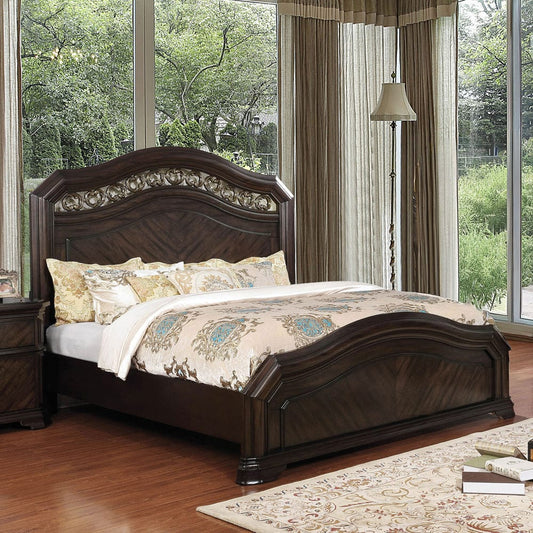 Furniture of America - Calliope E.King Bed in Espresso - CM7751EK-BED View 1