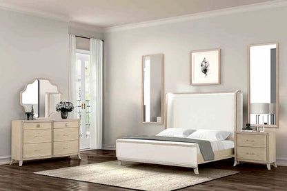 Furniture of America - Candra - 4 Pc. Queen Bedroom Set w/ 2NS - FM7424AK-Q-5PC-2NS view 1