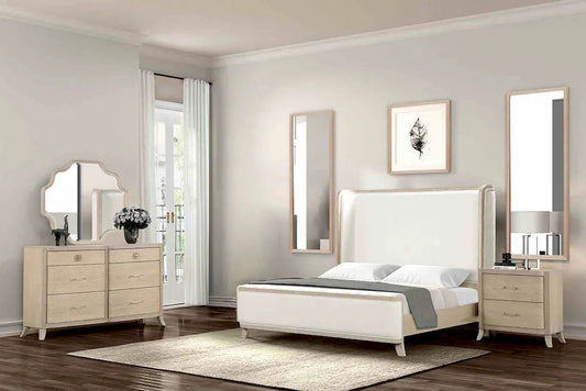 Furniture of America - Candra - 4 Pc. Queen Bedroom Set w/ 2NS - FM7424AK-Q-5PC-2NS view 1