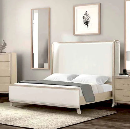 Furniture of America - Candra - E.King Bed, Natural Oak - FM7424AK-EK-BED view 1