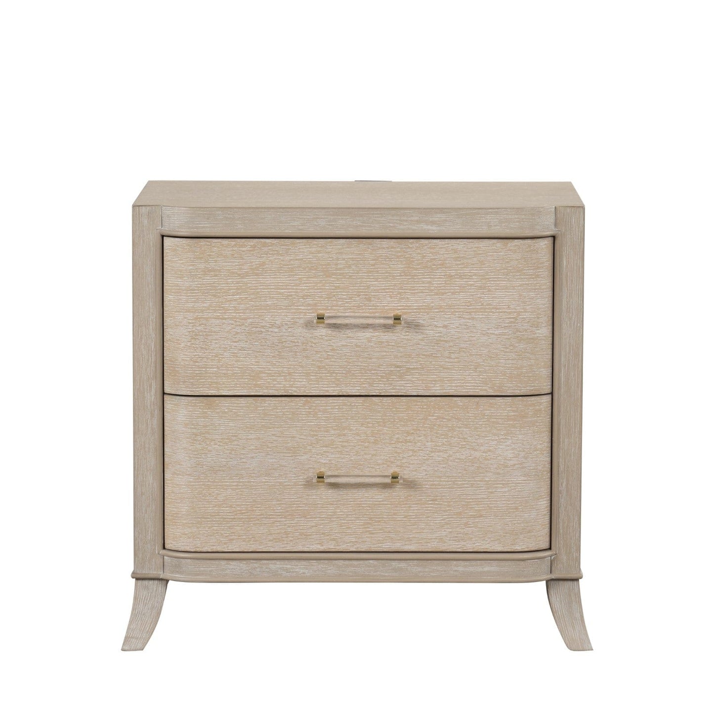 Furniture of America - Candra Nightstand in Natural Oak - FM7424AK-N View 2