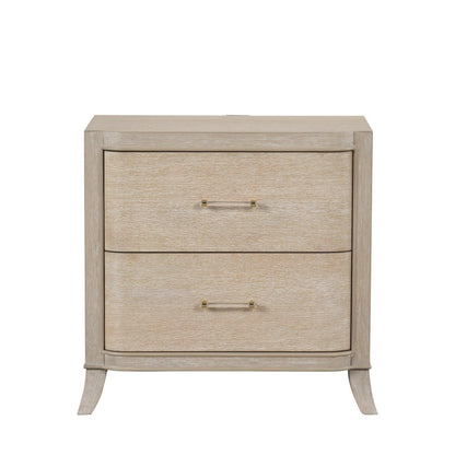 Furniture of America - Candra Nightstand in Natural Oak - FM7424AK-N View 2