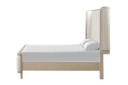 Furniture of America - Candra Queen Bed in Natural Oak - FM7424AK-Q-BED View 2