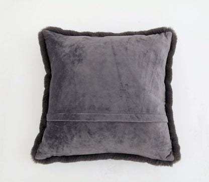 Furniture of America - Caparica 20" X 20" Pillow in Charcoal - PL4140 View 2