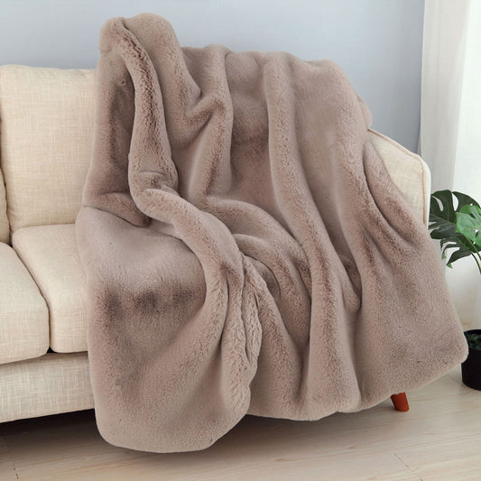 Furniture of America - Caparica Throw in Blush - TW4142 View 1