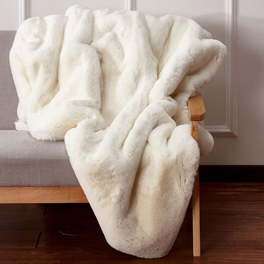 Furniture of America - Caparica Throw in Off-White - TW4144 View 1