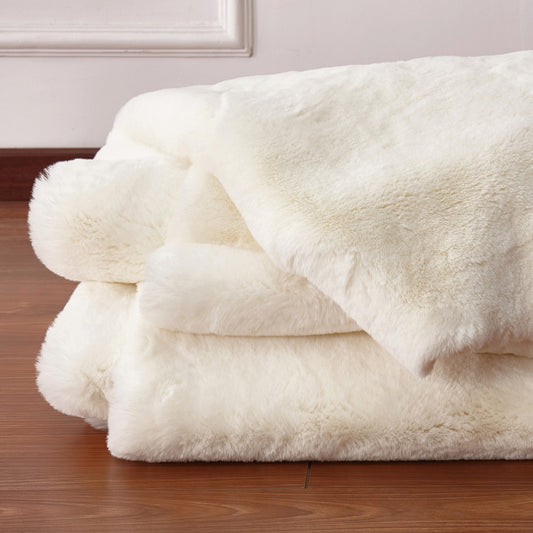 Furniture of America - Caparica Throw in Off-White - TW4144 View 2