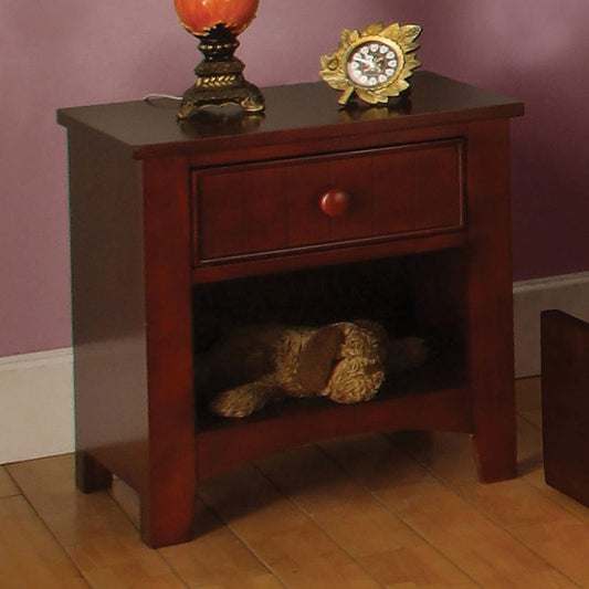 Furniture of America - Cara Nightstand in Cherry - CM7905CH-N View 1