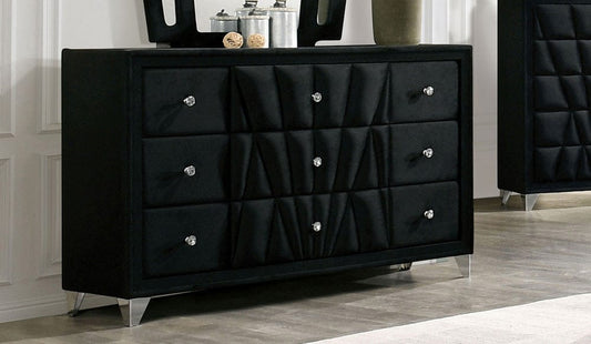 Furniture of America - Carissa Dresser in Black - CM7164BK-D View 1