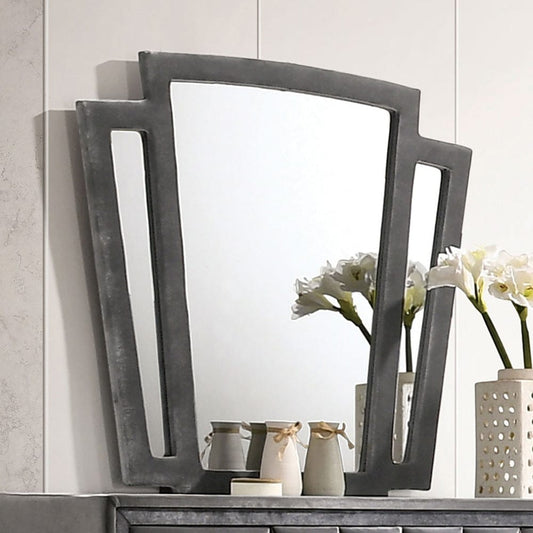 Furniture of America - Carissa Mirror in Gray - CM7164M View 1