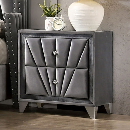 Furniture of America - Carissa Nightstand in Gray - CM7164N View 1